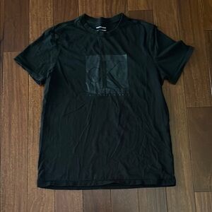 Calvin Klein Black Short Sleeve Tee with Graphic